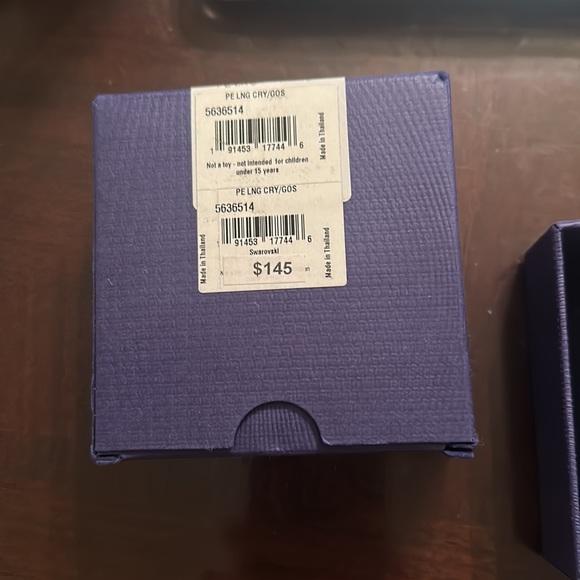 New SWAROVSKI pendent earrings Original price $145 with 2 Boxes - Picture 4 of 5